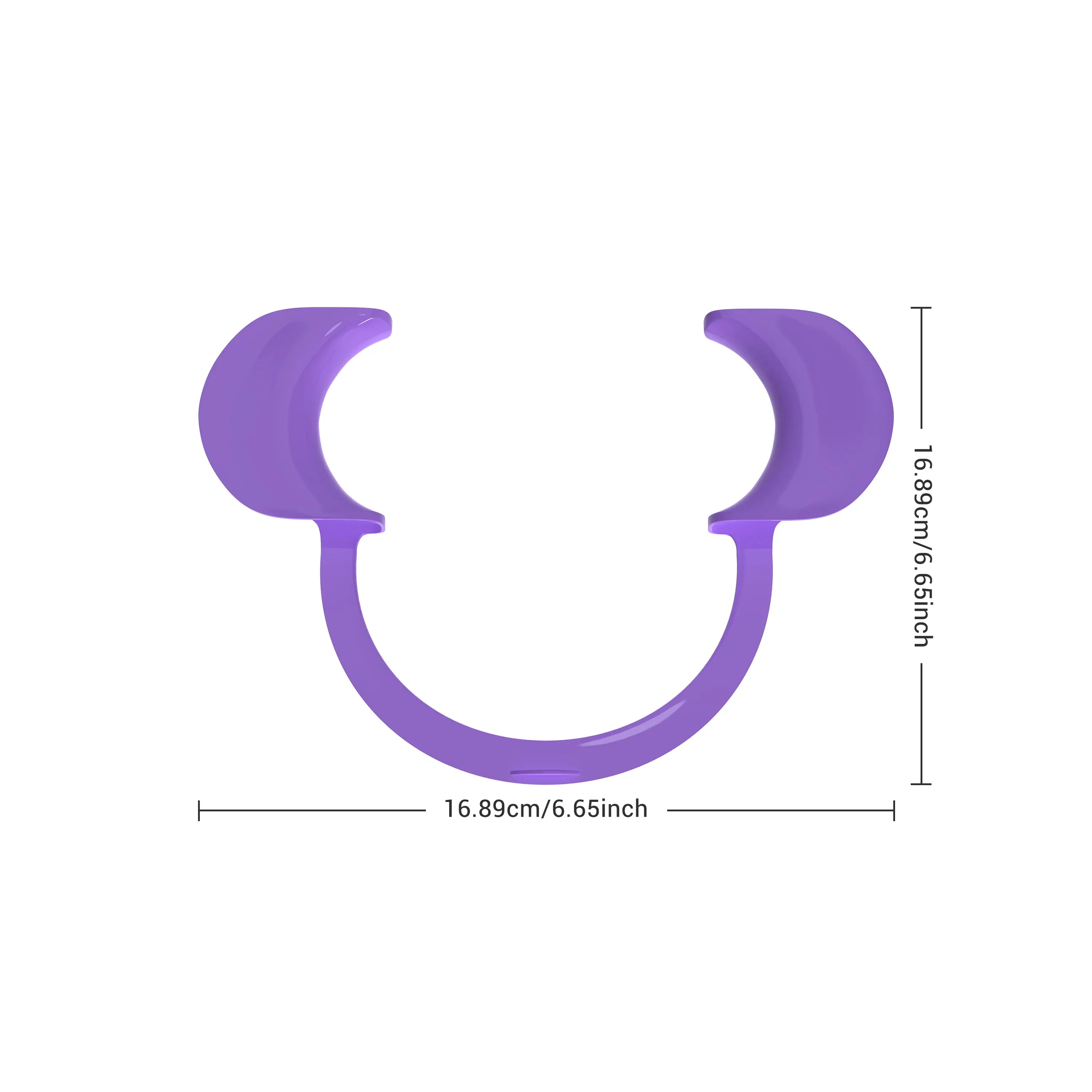 【CEELIKE】 Purple Teeth Whitening Strips with Free Cheek Retractor - 7/21 Whitening Sessions -Nano-Hydroxyapatite Safe for Enamel - Non Sensitive Teeth Whitening - Peroxide-Free